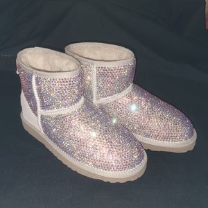 Australian Shearling Bling Boots Ankle Boots